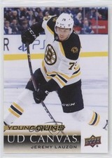 2018-19 Upper Deck UD Canvas Young Guns Jeremy Lauzon #C232 d8r