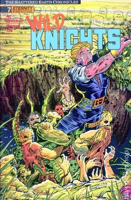 Wild Knights Shattered Earth Chronicles #7 FN 1989 Stock Image