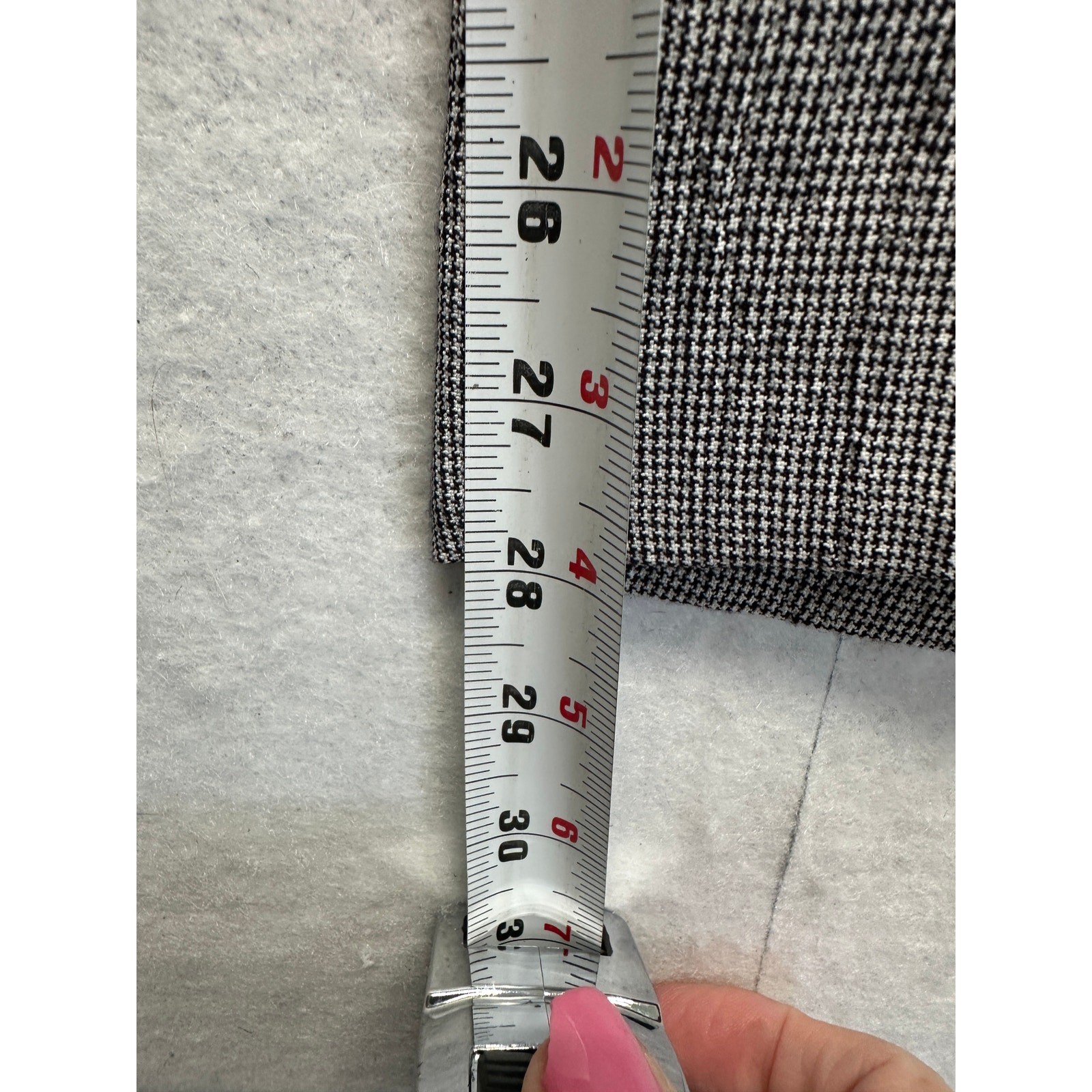 Black Gray Check Pendleton Gingham Slacks Women P… - image 6