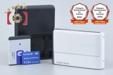 Sony Cyber-Shot DSC-T70 White 8.1 MP Digital Camera Japanese Language Only