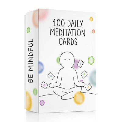 BEST 100 Daily Meditation Cards | Anxiety Relief Item for Relaxation | Self C...