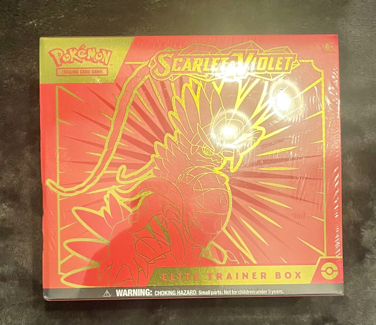 Pokémon TCG Scarlet & Violet ETB Koraidon Elite Trainer Box NEW & SEALED
