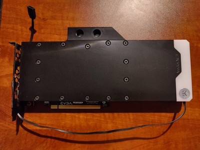 EVGA GeForce RTX 3080 Ti XC3 ULTRA W/ EKWB Vector XC3 WATER BLOCK AND BACKPLATE