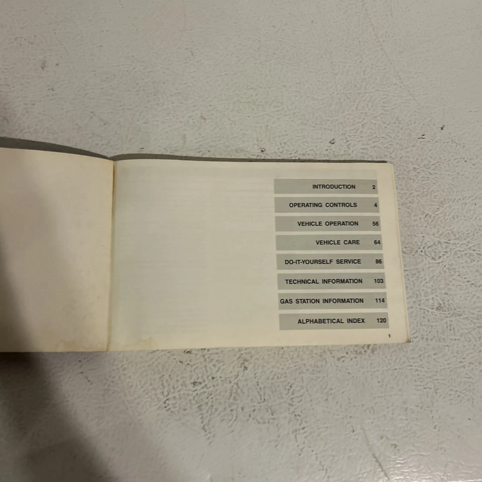 Volkswagen Rabbit 1984 manual del propietario Foto 3 de 4