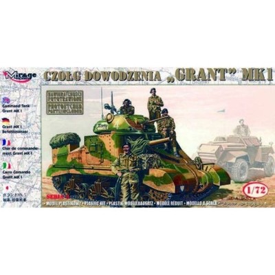 MIRAGE HOBBY 728005 MAQUETTE KOMMANDOPANZER GRANT MK. I 1/72