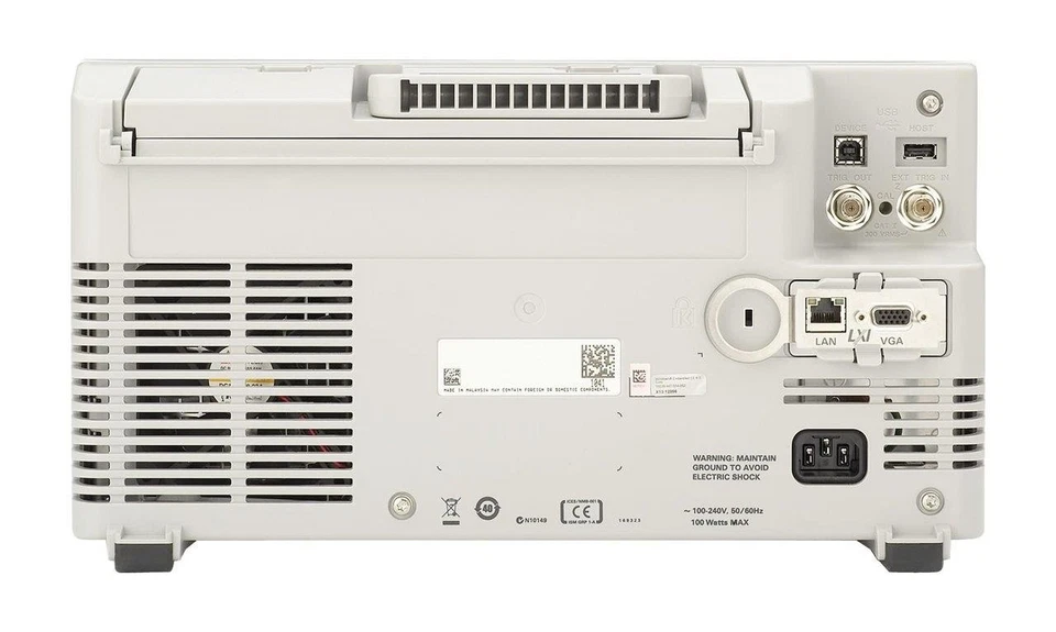 Agilent Keysight InfiniiVision MSOX3104T 1GHz Mixed Signal Oscilloscope - Image 2 of 2