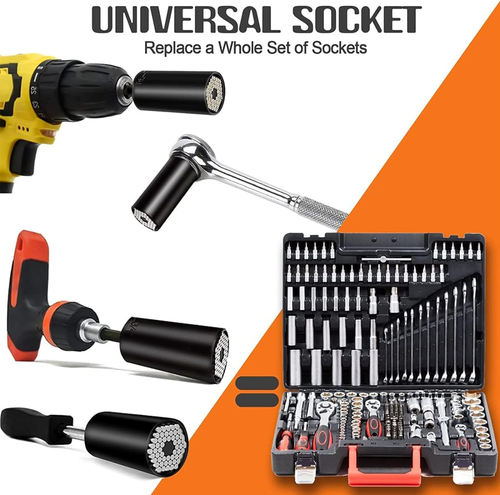 Universal Socket Tools Gifts for Men - Christmas Stocking Stuffers for Men Him H - Picture 3 of 12