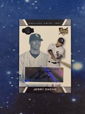 Jerry Owens 2007 Topps Co-Signers #110 Rookie Auto /225 RC Chicago White Sox