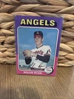 Nolan Ryan 1975 Topps Base Set #500 Los Angeles Angels MLB Baseball Card