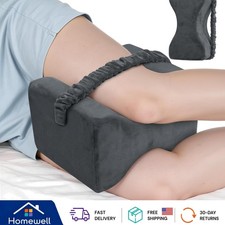 Ergonomic Memory Foam Knee Pillow for Side Sleepers - Travel Ready  Supportive