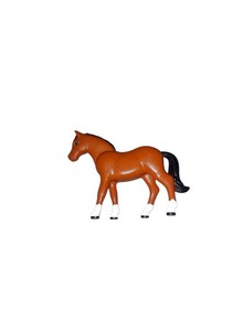 Lego 7587 Belville Horse Jumping REPLACEMENT Part Brown Horse No Saddle/Bridle