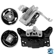 Transmission Mount & Engine Motor Mounts 4PCS For Volkswagen Golf 2019 L4-1.4L