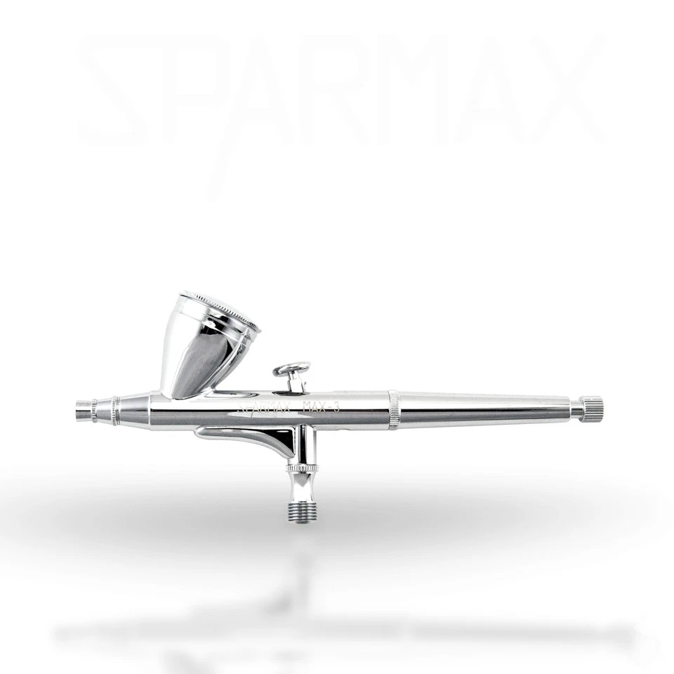 Sparmax MAX-3 Airbrush Pistole, Double Action, 0,3 mm, Top Cup