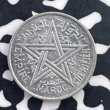 1951 Morocco 1 Franc Lot#C5767 High Grade! Beautiful!
