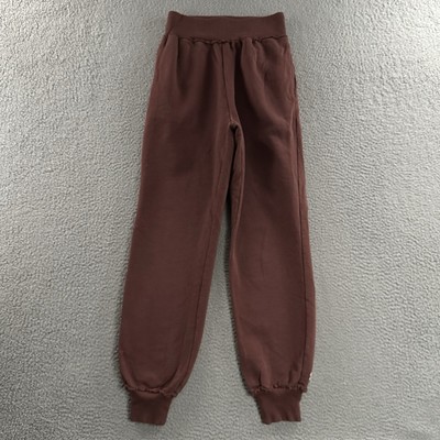 Winston White Womens Pants Red Size Small Sweatpants Jogger 100% Cotton