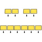 5 Pieces Clamp Display Sign Holders Retail Cost Merchandise Clip