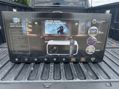Bravius Smart Projector HD Pro Series #TK -1000 STI WITH PROJECTOR SET