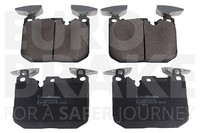 Eurobrake Bremsbelagsatz, Scheibenbremse Hinterachse, Vorderachse FüR BMW