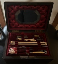 Boîte à couture ancienne Napoléon III