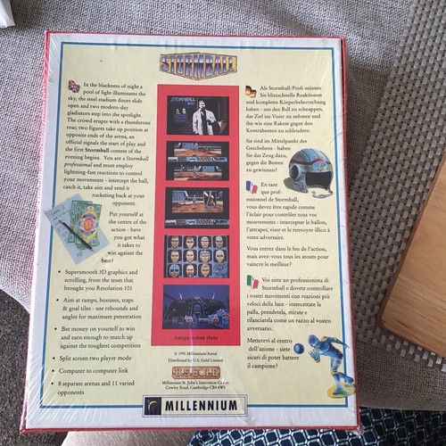 Stormball Atari ST game Millennium - Brand New And Sealed - Imagen 3 de 4
