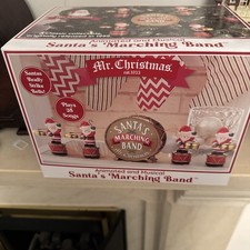 Mr Christmas Animated And Musical Santa?s Marching Band Brand New In Box