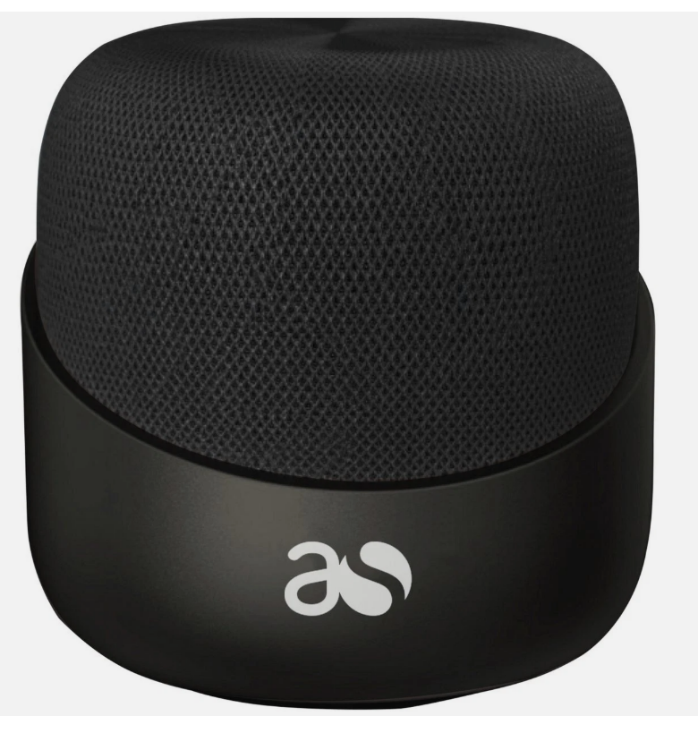 Acoustic Solutions 1 Portable Bluetooth Speaker - Black