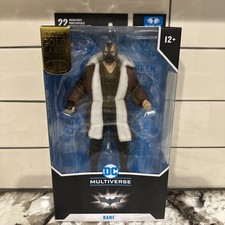 McFarlane DC Multiverse The Dark Knight Rises  Trench Coat Bane Figure  Gold