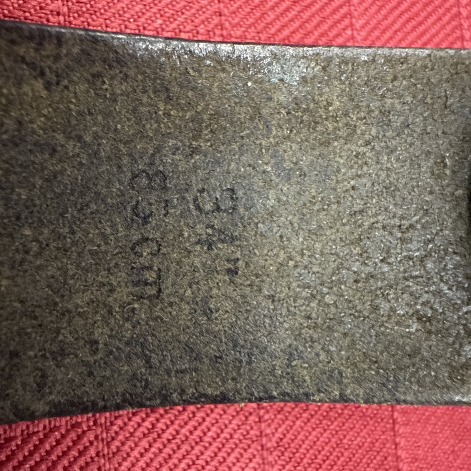 MOSSIMO Solid Dark Brown Well Worn All Leather Be… - image 14