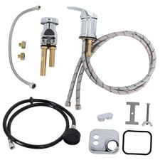 Shampoo Bowl Faucet, Vacuum Breaker Outside Faucet Kit Shampoo Hose for Sink
