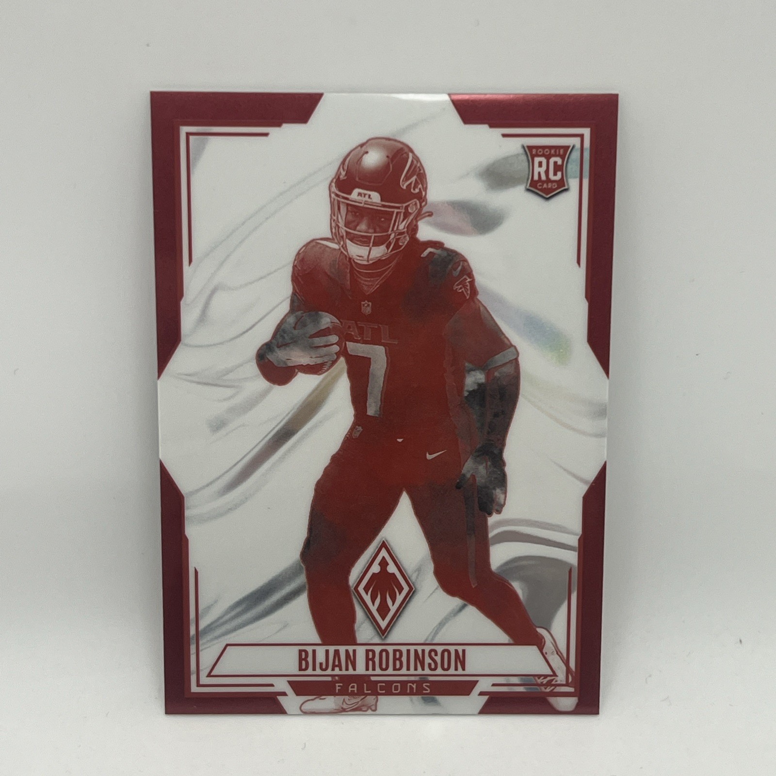 2023 Panini Phoenix - Contours Bijan Robinson #CON-18 Red /199 (RC)