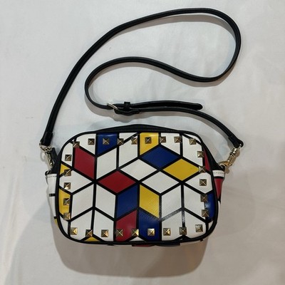 L Aetelier Caesars Mondrian Style Kameratasche