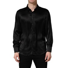 DOLCE & GABBANA Shirt Black SARTORIA Long Sle...
