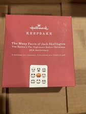 Hallmark Ornament THE MANY FACES OF JACK SKELLINGTON 25th Anniversary NEW IN BOX