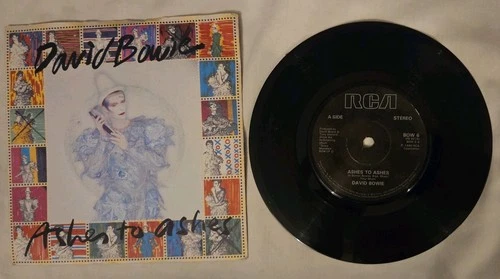 David Bowie - ashes to ashes 7" Vinyl single  picture sleeve