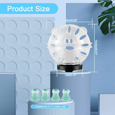 Cat Muzzle Boots Set anti Bite Breathable Space Hood Clear Cats Helmet with Paw