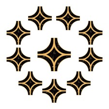 Self-Stick Instant Tile Stickers Decorative Floor Wall Sticker Peel and Stick...