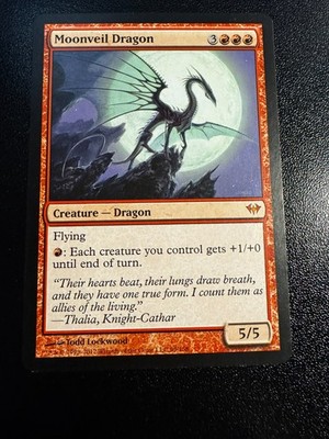 Moonveil Dragon Dark Ascension Regular LP MTG