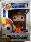 Funko Pop! Games Mega Man Fire Storm Vinyl Figure #102 GameStop Exclusive