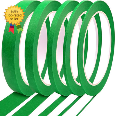 Pinstripe Tape Masking 1/16 1/8 1/4 1/2 3/4 Thin Painters Masking Automotive