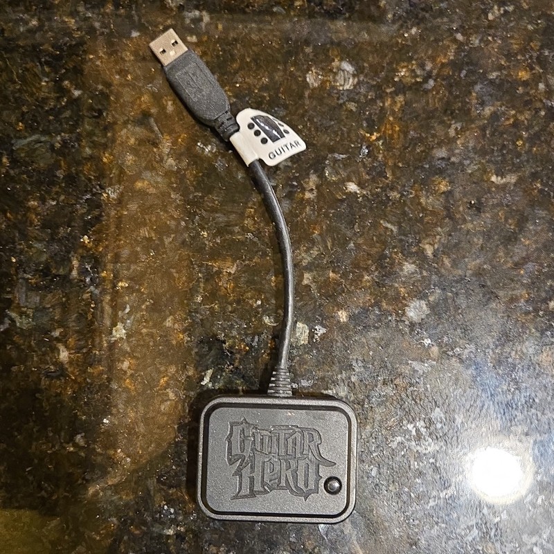 Guitar Hero Red Octane Wireless Receiver Dongle PlayStation 3