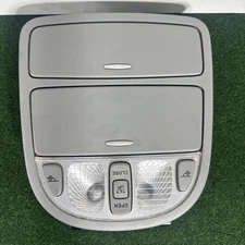 🔥07-12 HYUNDAI SANTA FE FRONT OVERHEAD CONSOLE DOME MAP LIGHT LAMP SUNROOF GRAY