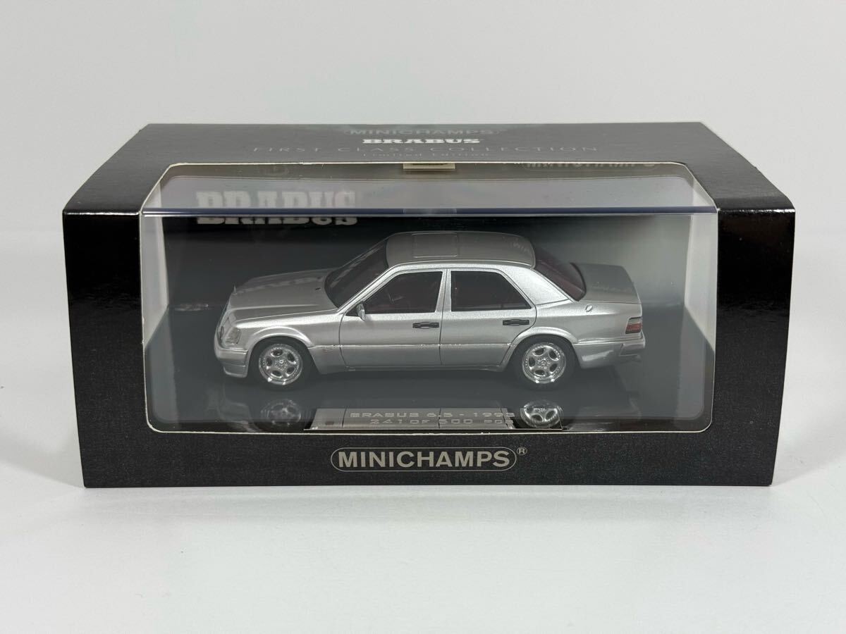 1/43 BRABUS メルセデスベンツ W124 500E 6.5 1993 Minichamps 1:43 Brabus 6.5 (Mercedes-Benz 500E W124) Year