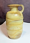 FRANKOMA HONEY JUG #831 thick Desert Gold glaze ~ORIGINAL CORK~ Sapulpa Clay