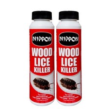 2 x Nippon Woodlice Killer Powder Ants Wasps Crawling Insect Indoor Outdoor 150g