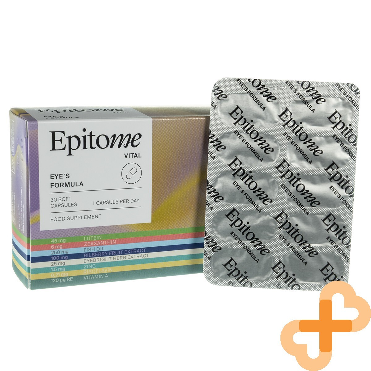 EPITOME VITAL EYE`S FORMULA Soft Capsules Eye Health Vision Support 30