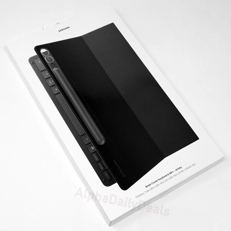 Genuíno Samsung Book Cover Teclado Slim Case AI Key Galaxy Tab S10+ S9+ S9 FE+ - Imagem 2 de 4