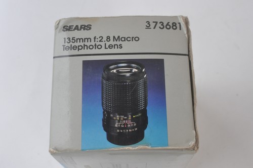 Sears 135mm f/2.8 Macro Telephoto Lens ~ PK Mount ~ KA KR ~ Manual Focus Prime - Picture 16 of 17