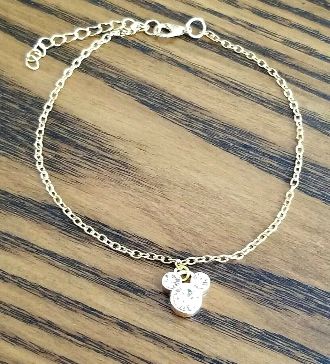 Mickey mouse hotsell ankle bracelet