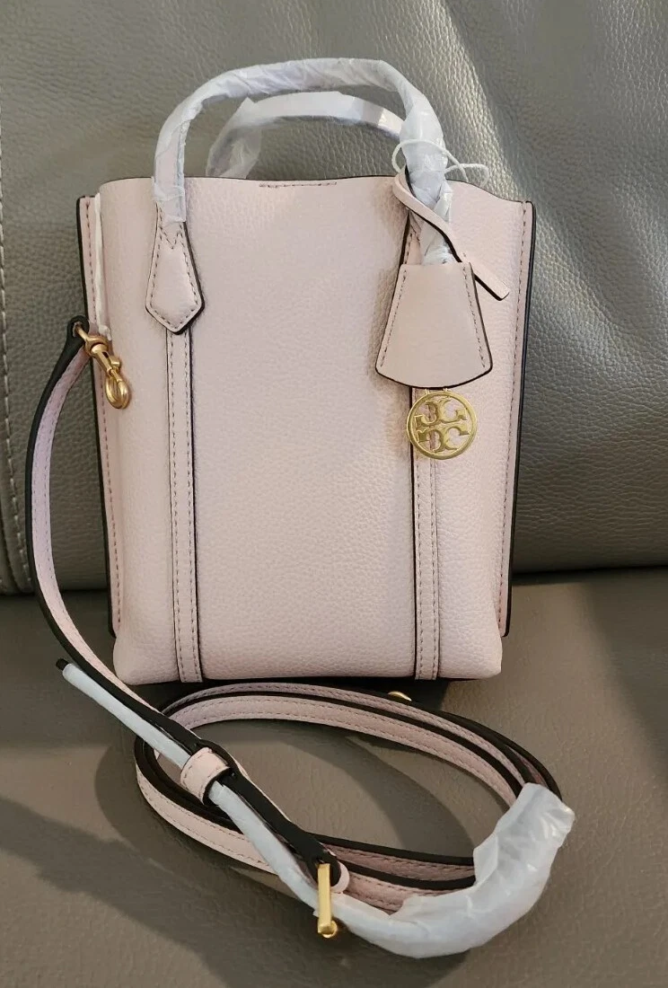 Tory Burch Mini Perry Tote Bag In Shell Pink