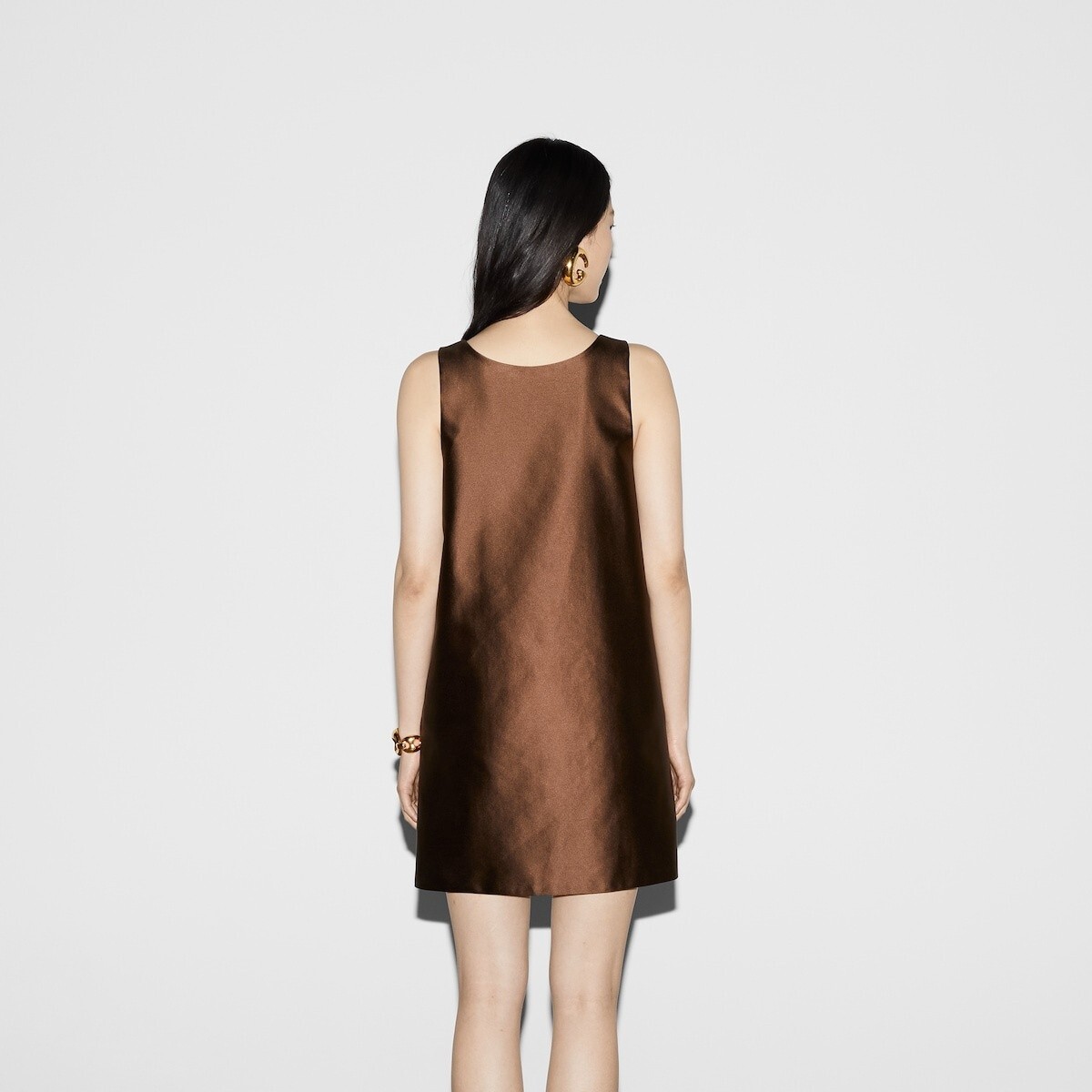 GUCCI グッチ　Silk Caftan Mini DRESS ⑦ GUCCI グッチ Silk Caftan Mini DRESS ⑦ GUCCI グッチ Silk Caftan